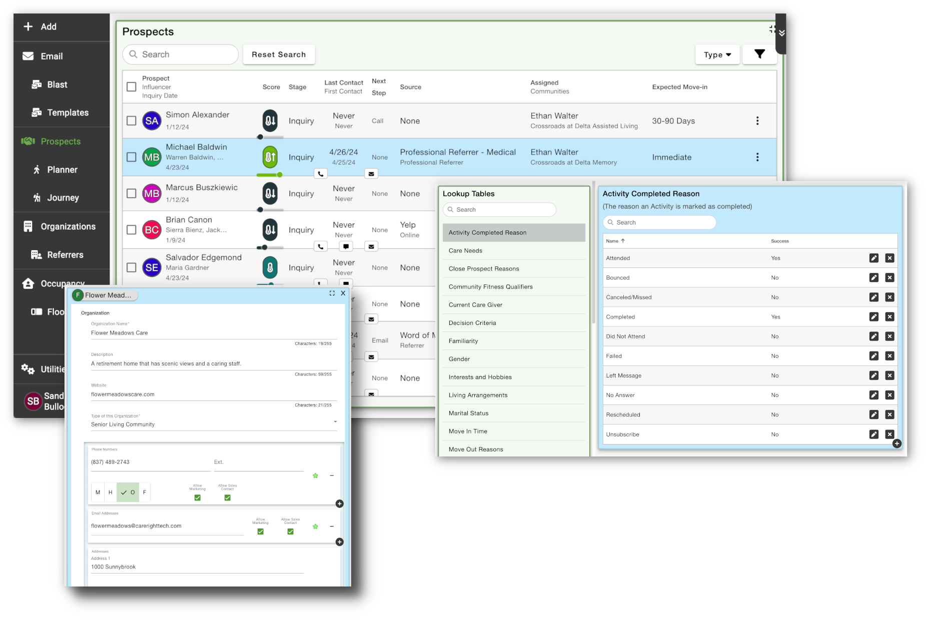 Docentt Screens